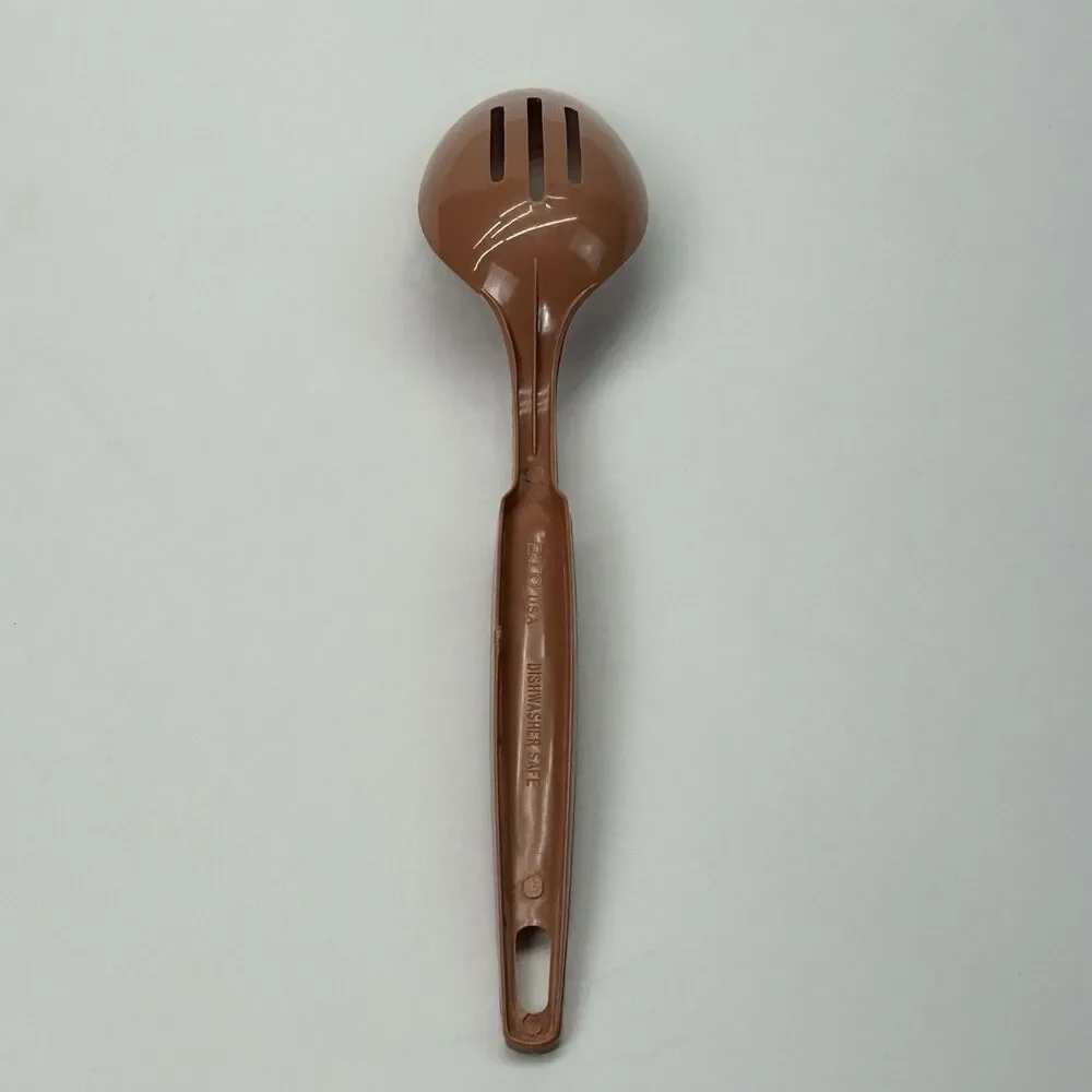 EKCO USA Nylon Kitchen Cooking Utensil Pink? Slotted Spoon Solid